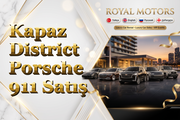 Kapaz District Porsche 911 Satış