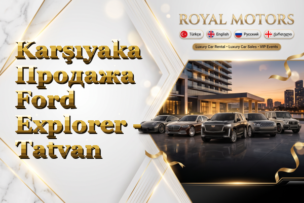 Karşıyaka Продажа Ford Explorer - Tatvan