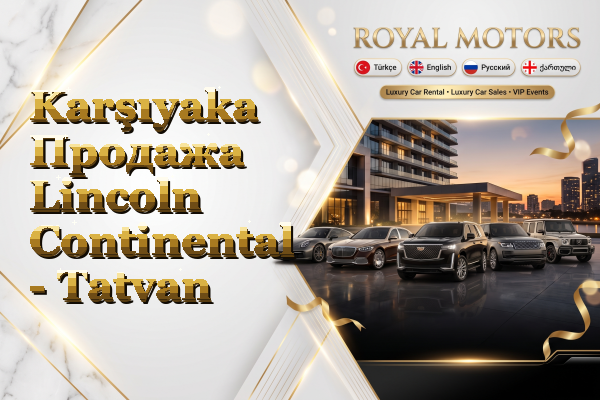 Karşıyaka Продажа Lincoln Continental - Tatvan