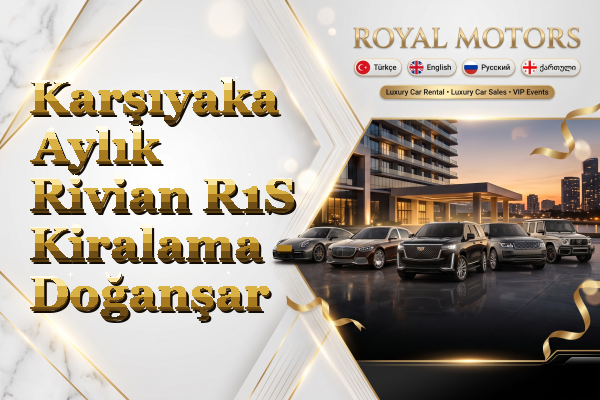 Karşıyaka Aylık Rivian R1S Kiralama - Doğanşar
