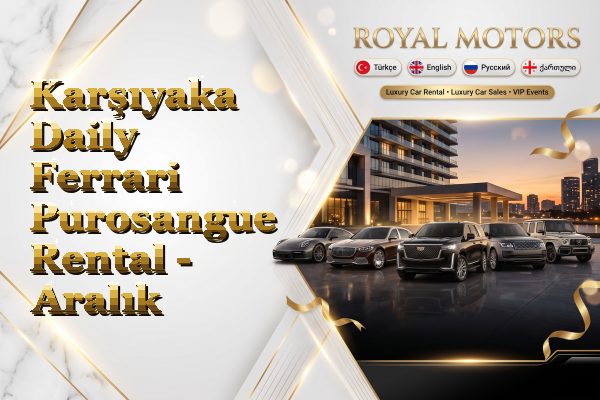 Karşıyaka Daily Ferrari Purosangue Rental - Aralık