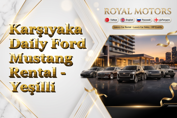 Karşıyaka Daily Ford Mustang Rental - Yeşilli