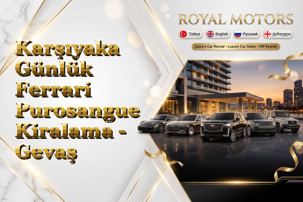 Karşıyaka Günlük Ferrari Purosangue Kiralama - Gevaş