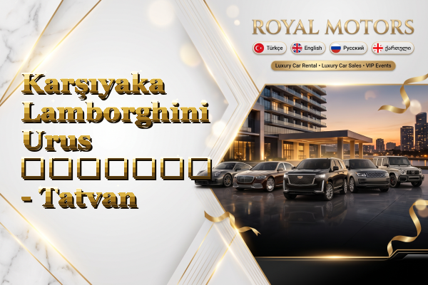 Karşıyaka Lamborghini Urus გაყიდვა - Tatvan