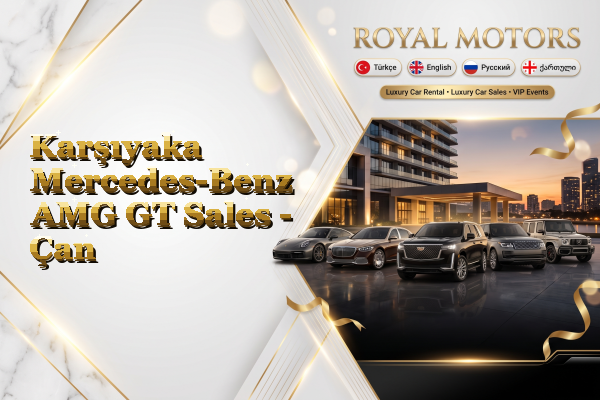Karşıyaka Mercedes-Benz AMG GT Sales - Çan