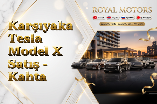 Karşıyaka Tesla Model X Satış - Kahta