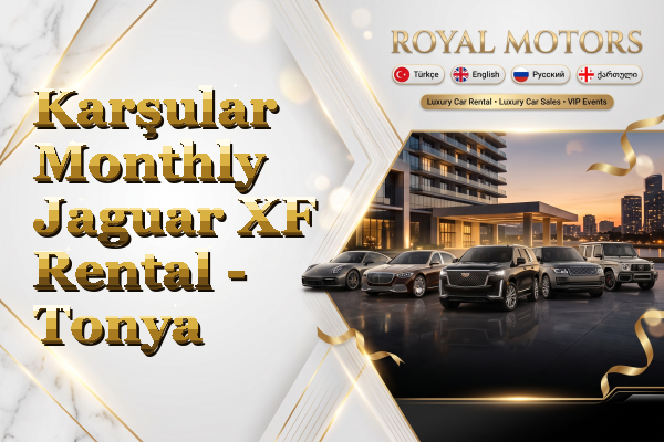 Karşular Monthly Jaguar XF Rental - Tonya