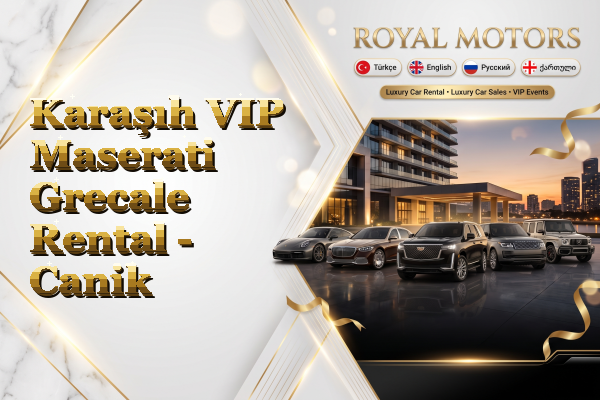 Karaşıh VIP Maserati Grecale Rental - Canik