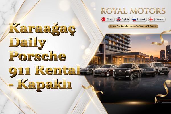 Karaağaç Daily Porsche 911 Rental - Kapaklı