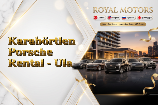 Karabörtlen Porsche Rental - Ula