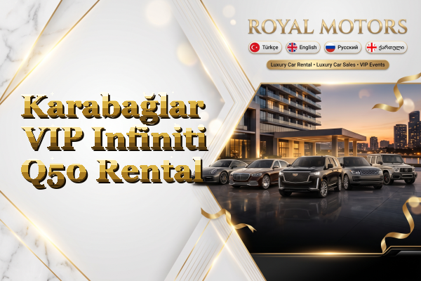Karabağlar VIP Infiniti Q50 Rental