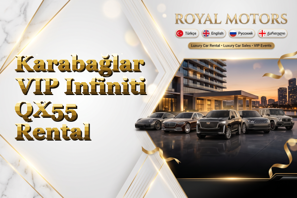 Karabağlar VIP Infiniti QX55 Rental