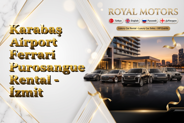 Karabaş Airport Ferrari Purosangue Rental - İzmit