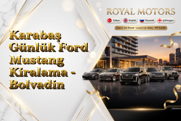 Karabaş Günlük Ford Mustang Kiralama - Bolvadin