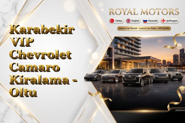 Karabekir VIP Chevrolet Camaro Kiralama - Oltu