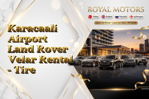 Karacaali Airport Land Rover Velar Rental - Tire