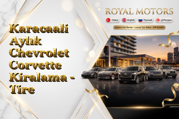 Karacaali Aylık Chevrolet Corvette Kiralama - Tire