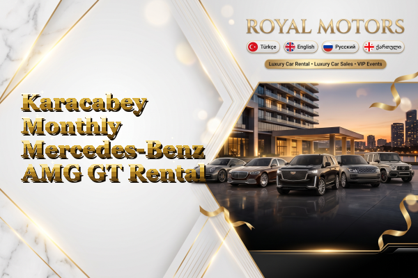Karacabey Monthly Mercedes-Benz AMG GT Rental