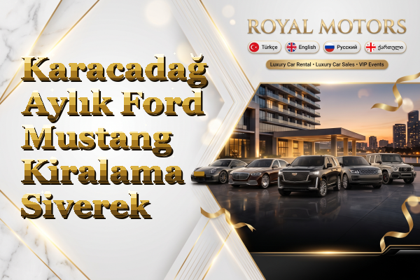 Karacadağ Aylık Ford Mustang Kiralama - Siverek