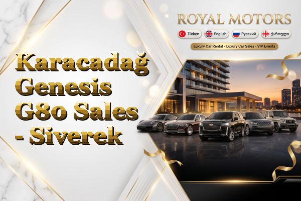 Karacadağ Genesis G80 Sales - Siverek