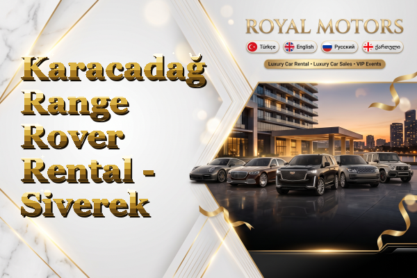 Karacadağ Range Rover Rental - Siverek
