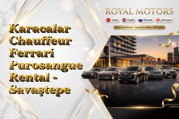 Karacalar Chauffeur Ferrari Purosangue Rental - Savaştepe