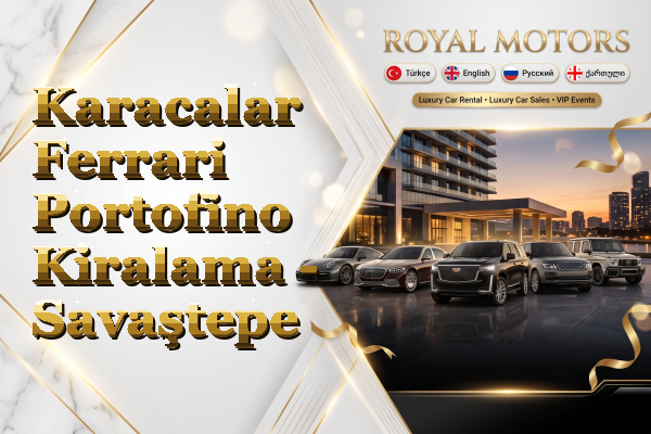 Karacalar Ferrari Portofino Kiralama - Savaştepe
