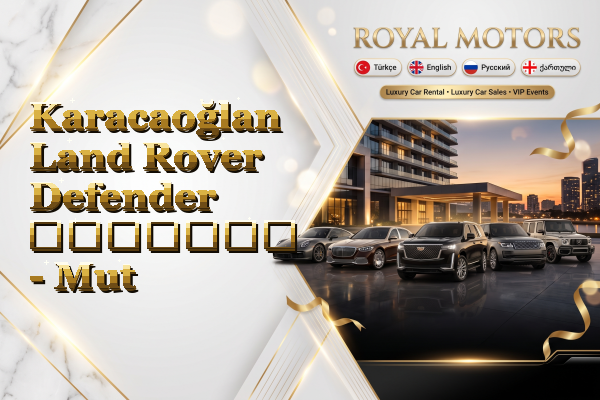 Karacaoğlan Land Rover Defender გაყიდვა - Mut