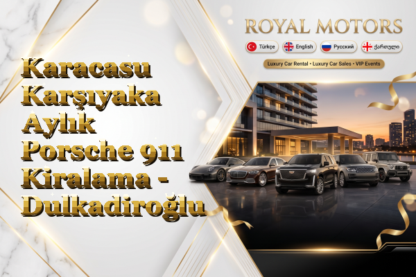 Karacasu Karşıyaka Aylık Porsche 911 Kiralama - Dulkadiroğlu