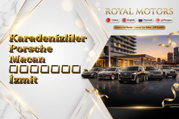 Karadenizliler Porsche Macan გაყიდვა - İzmit