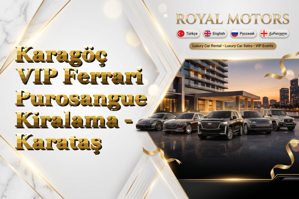 Karagöç VIP Ferrari Purosangue Kiralama - Karataş