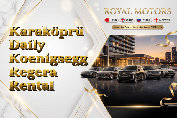 Karaköprü Daily Koenigsegg Regera Rental