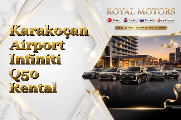 Karakoçan Airport Infiniti Q50 Rental