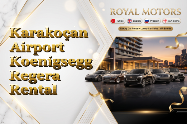 Karakoçan Airport Koenigsegg Regera Rental