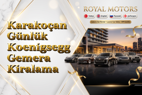 Karakoçan Günlük Koenigsegg Gemera Kiralama