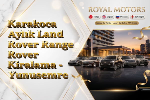 Karakoca Aylık Land Rover Range Rover Kiralama - Yunusemre