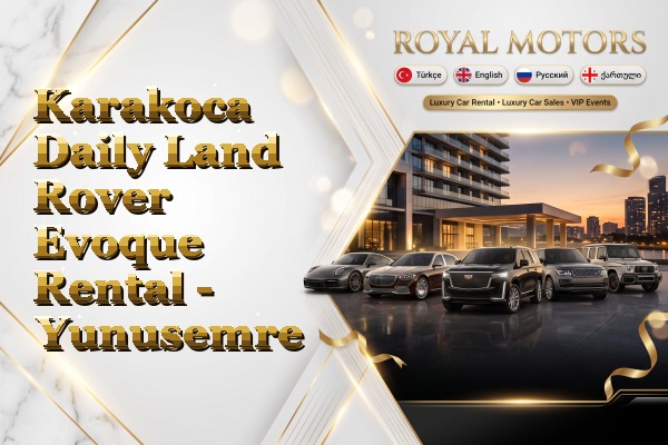 Karakoca Daily Land Rover Evoque Rental - Yunusemre