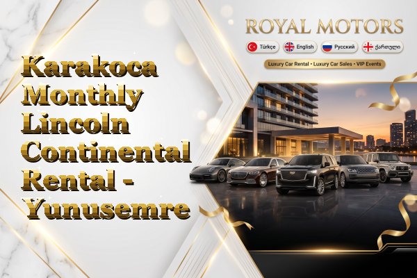 Karakoca Monthly Lincoln Continental Rental - Yunusemre