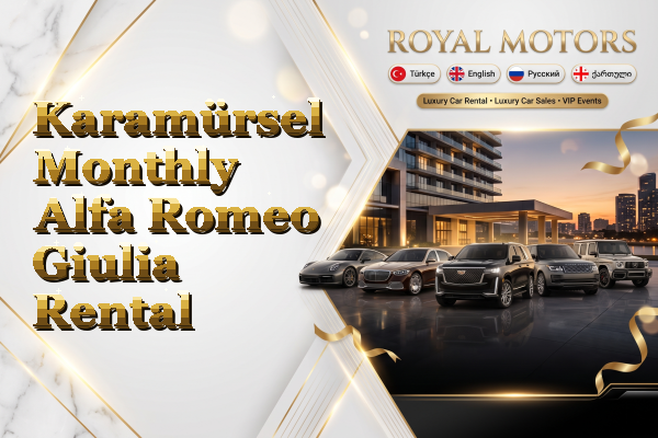 Karamürsel Monthly Alfa Romeo Giulia Rental