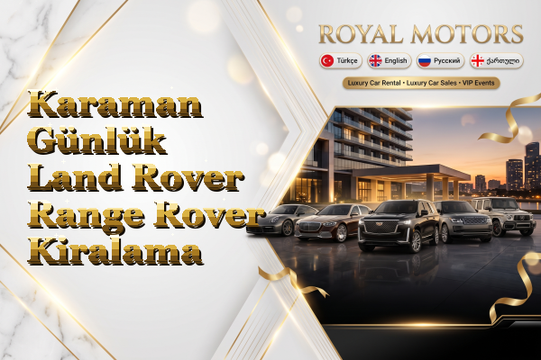 Karaman Günlük Land Rover Range Rover Kiralama