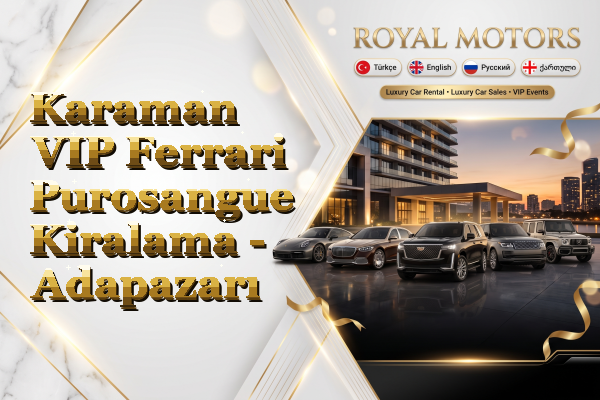 Karaman VIP Ferrari Purosangue Kiralama - Adapazarı