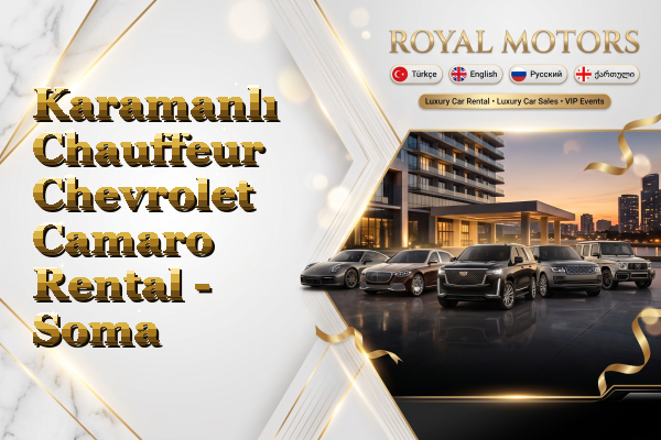 Karamanlı Chauffeur Chevrolet Camaro Rental - Soma