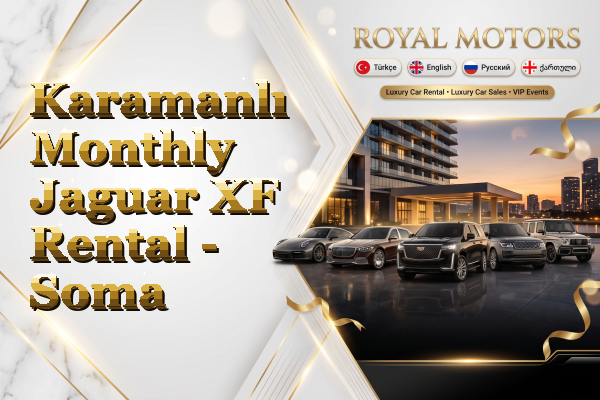 Karamanlı Monthly Jaguar XF Rental - Soma