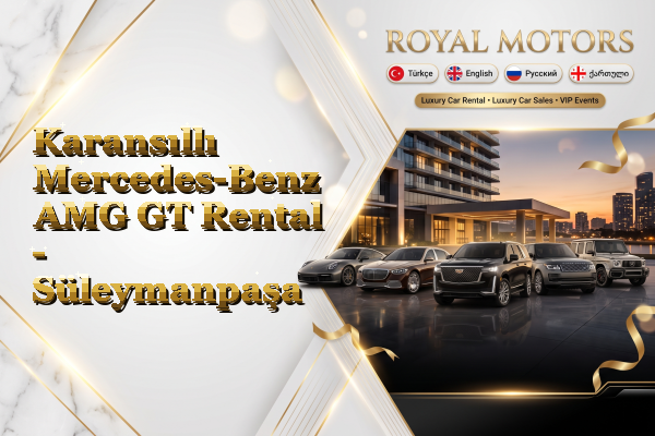 Karansıllı Mercedes-Benz AMG GT Rental - Süleymanpaşa