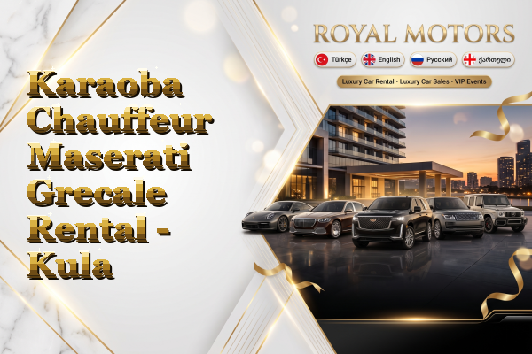 Karaoba Chauffeur Maserati Grecale Rental - Kula
