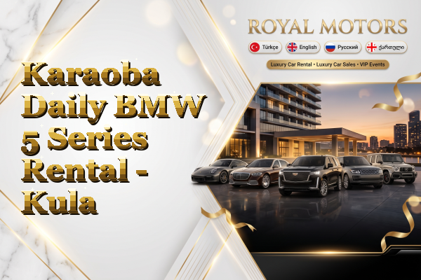 Karaoba Daily BMW 5 Series Rental - Kula