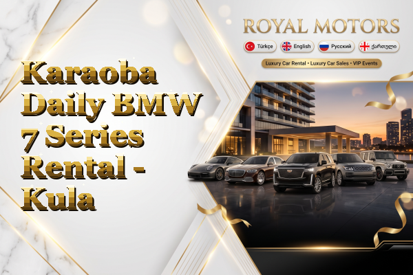 Karaoba Daily BMW 7 Series Rental - Kula