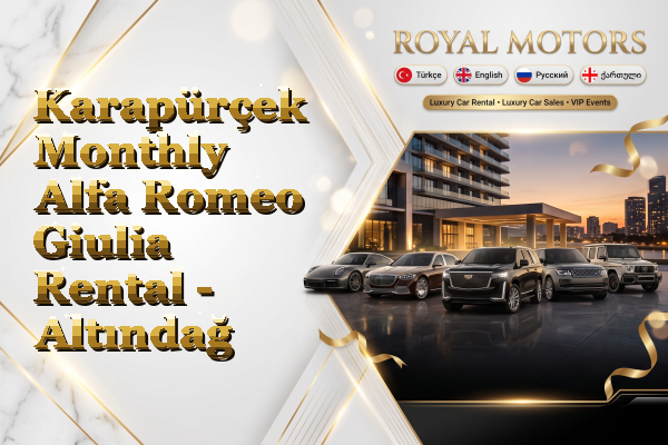 Karapürçek Monthly Alfa Romeo Giulia Rental - Altındağ