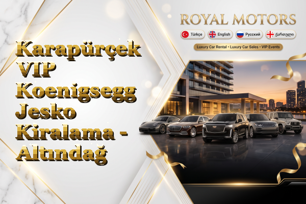 Karapürçek VIP Koenigsegg Jesko Kiralama - Altındağ