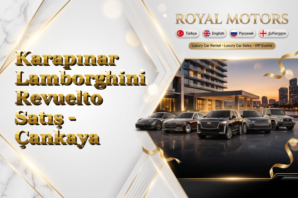 Karapınar Lamborghini Revuelto Satış - Çankaya